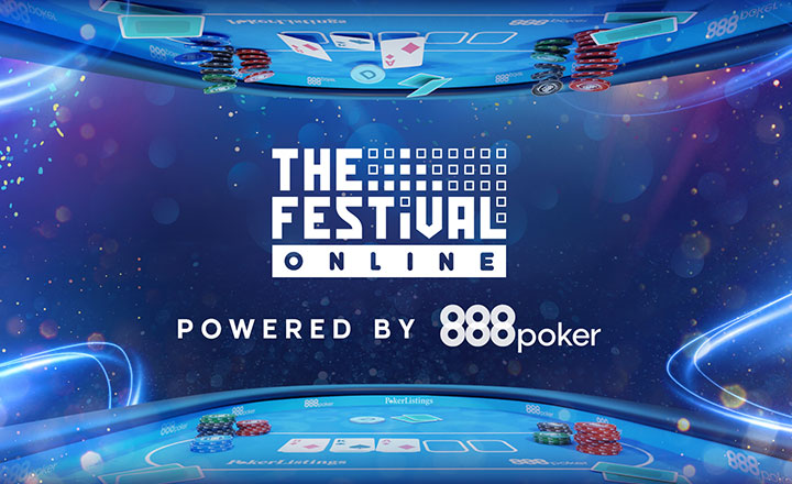 The Festival Series Goes Online – Powered by 888poker (July 7 – August 1)